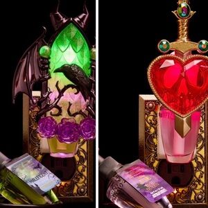 BBW Disney Maleficent Raven and Evil Queen Heart Sword Wallflowers Plug-in Set